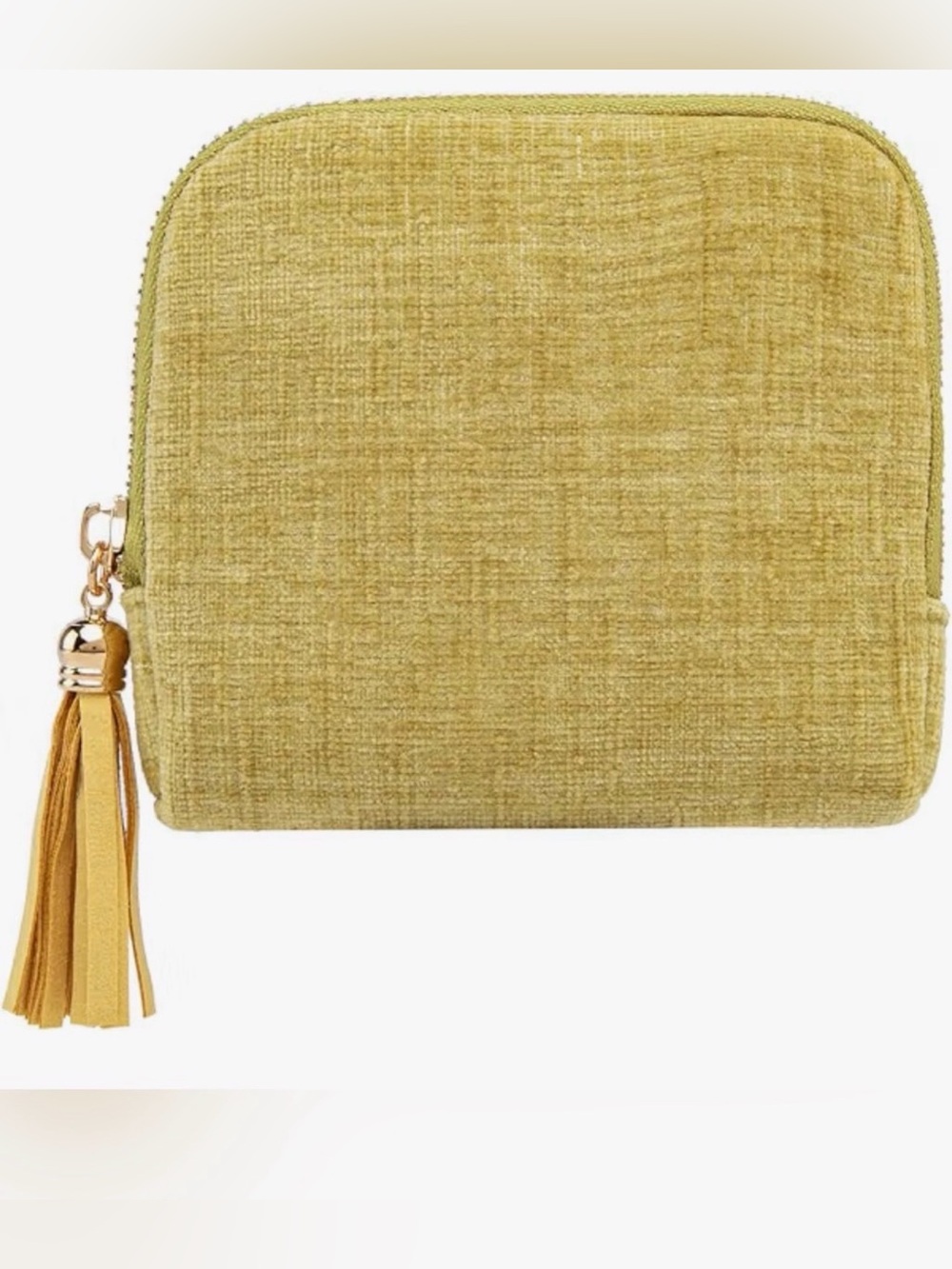 💚NWT Olive Green textured, Velvet, For Money, Credit Cards 💚